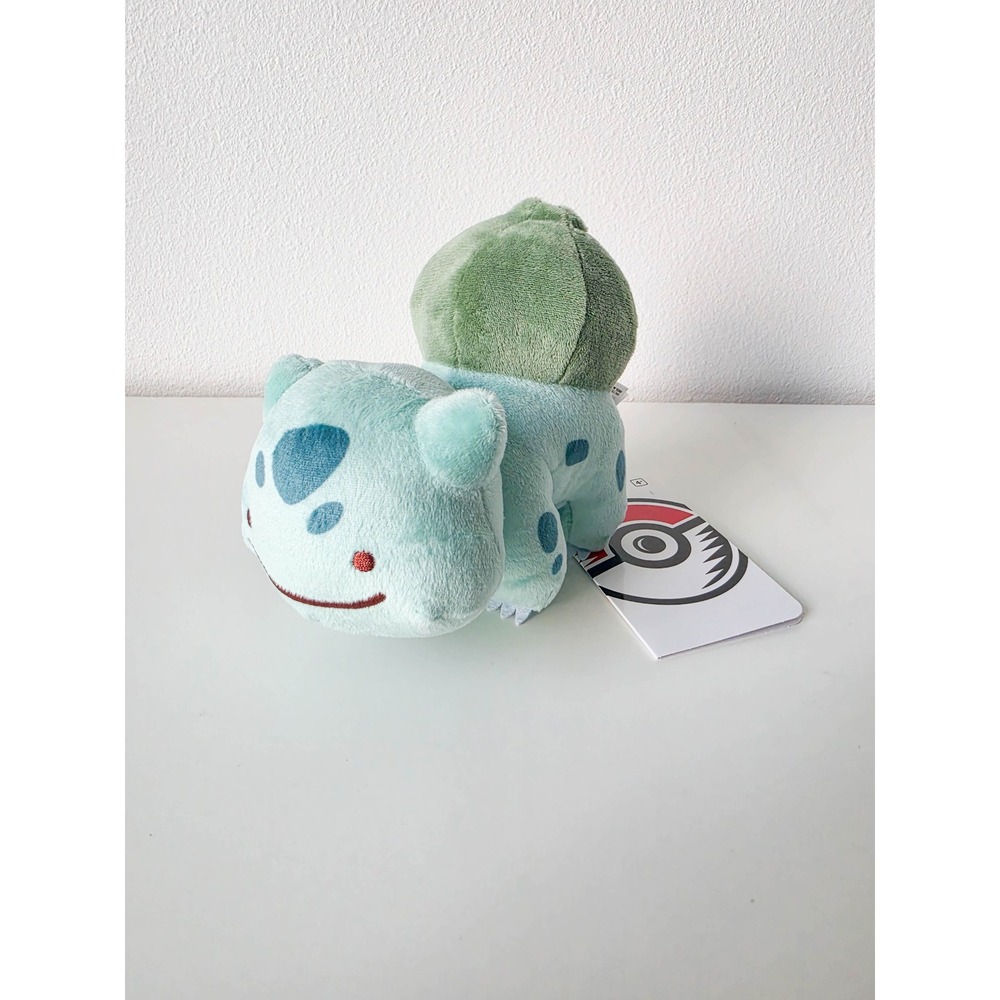 Pokemon Center Ditto as Bulbasaur Plush Toy Teal Green Stuffed Animal NWT